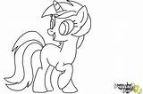 Lyra Heartstrings Pages Mlp Template Pony Little Coloring sketch template