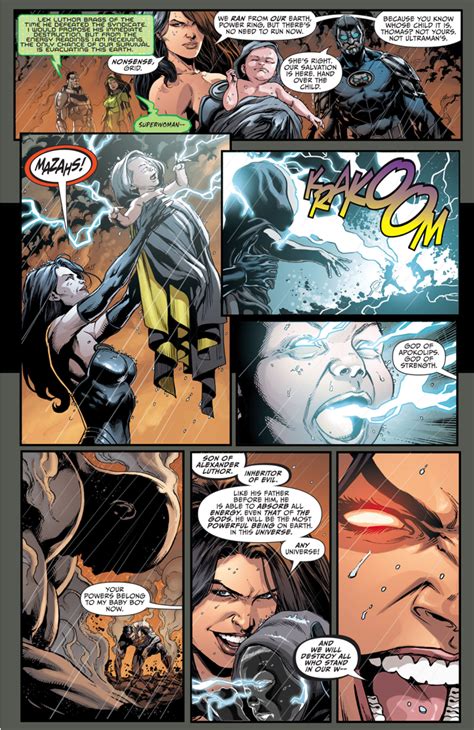 grail kills superwoman darkseid war comicnewbies
