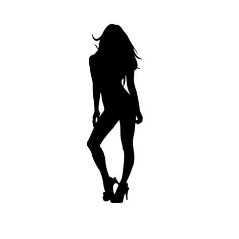 car styling wholesale sexy silhouette girl window wall decal vinyl car