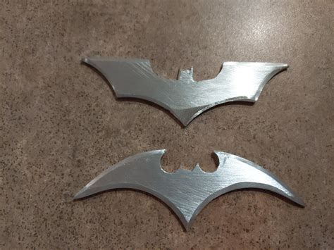 aluminum batarang props  dad    batman