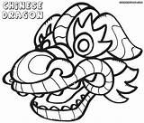 Dragon Chinese Coloring Pages Print sketch template