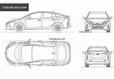 Prius Toyota Drawing Prime Cad Blueprint Car Block Fortuner Paintingvalley Autocad Explore Collection Dwg sketch template