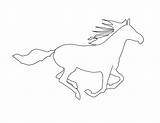 Horse Outline Printable Drawings Clipart Template Drawing Horses Gif Outlines Clip String Stencil Draw Colour Cliparts Library Small Patterns Bootkidz sketch template