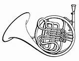 Horn Waldhorn Psf Horns Musicali Strumenti Clipartmag sketch template