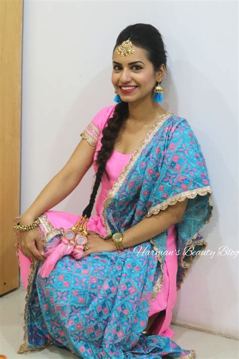 traditional punjabi outfit   day harmans beauty blog