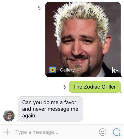 The Zodiac Griller Ted Cruz Zodiac Killer Know Your Meme