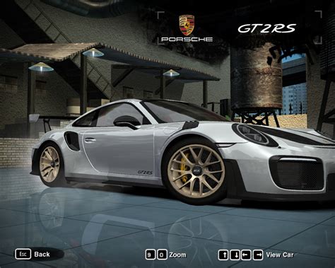 Need For Speed Most Wanted Porsche 911 Gt2rs Weissach 991
