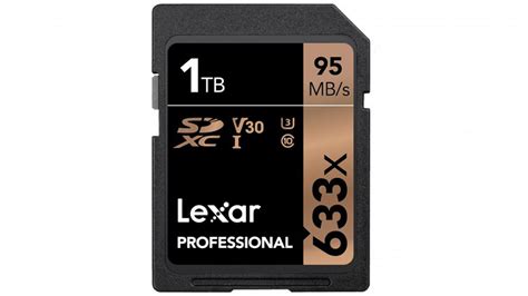 lexar professional    worlds  tb sd card videomaker