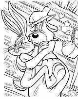 Bunny Bugs Coloring Pages Disney Walt Handcraftguide Printable Popular Tattoo Library sketch template