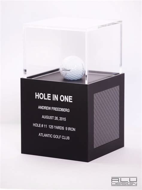 golf ball display case hole   display case trophy  etsy