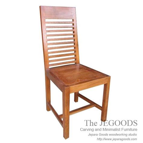 balero dining chair teak minimalist  jepara craftsman  factory price   dining chairs