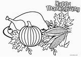 Coloring Food Pages Thanksgiving Printable Kids Cool2bkids Color Getcolorings sketch template