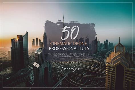 cinematic drone luts  presets pack filtergrade