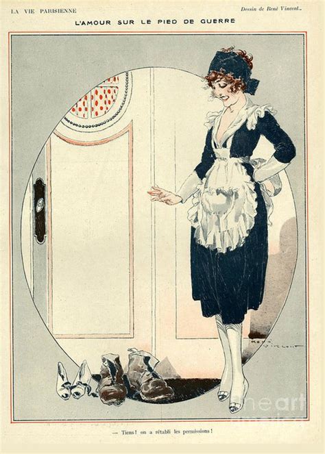 la vie parisienne 1918 1910s france drawing by the advertising archives