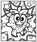 Coloring Pages Scentos Printable Gel Colour Pens Monster sketch template