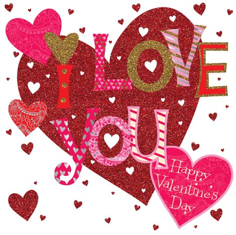 I Love You Happy Valentine S Day Greeting Card Cards