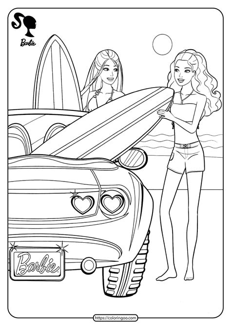 coloring pages barbie  printable coloring pages barbie coloring