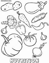 Nutrition Coloring Pages Drawing Food Print Getdrawings Nutrition2 sketch template