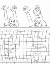 Volleyball Hellokids Verteidigung Farben Drucken αποθηκεύτηκε από sketch template