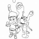 Coloring Adiboo Pages Cartoons sketch template