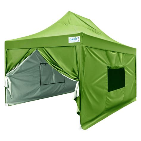 quictent privacy  ez pop  canopy tent instant gazebo   sidewalls  mesh windows