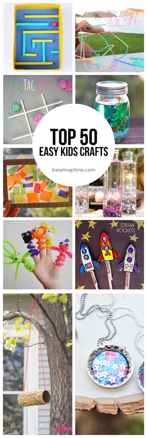 fun easy kids crafts  heart nap time