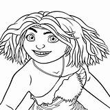 Croods Dreamworks Copyright sketch template