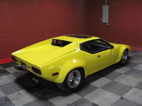 1973 1 2 Original Detomaso Pantera Gts European Version