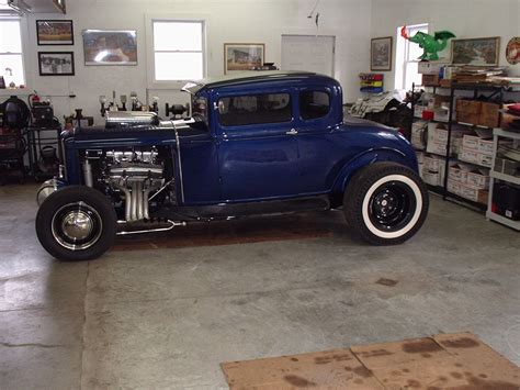 1930 Ford Traditional Hot Rod Coupe On 32 Chassis
