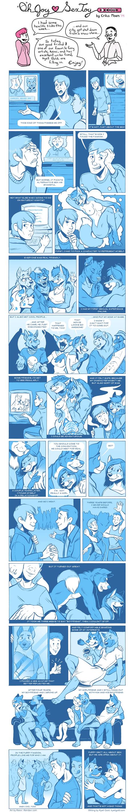 Being A Furry Isnt All About Sex By Erika Moen The Nib Medium
