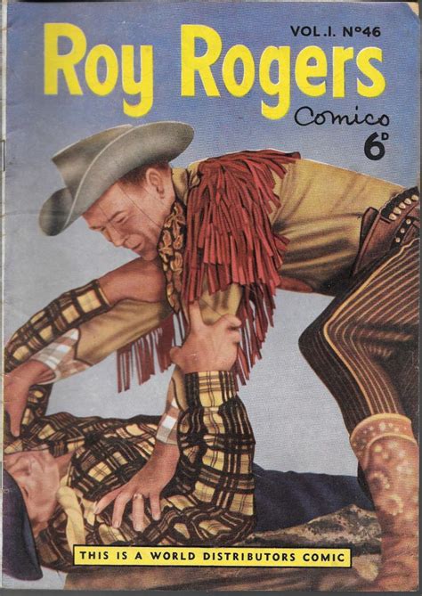Roy Rogers Comics Uk Comic Vol 1 No 46 World Distributors