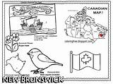 Canada Map Colouring Printable Pages Kids Getcolorings Canadian Province Outline Maps sketch template