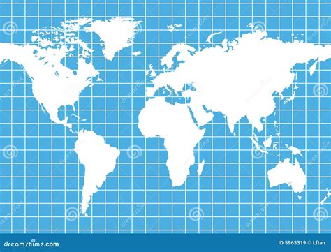 grid world map royalty  stock images image