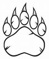 Bear Claw Paw Drawing Logo Print Claws Drawings Paws Behance Template Native Realistic Mark Line Getdrawings American Sketch Sketches Vector sketch template