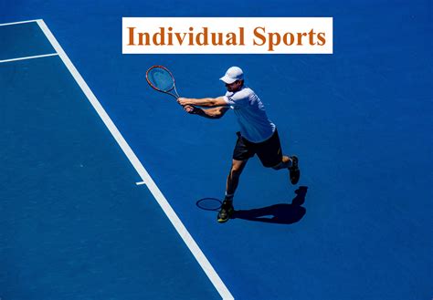 individual sports  examples