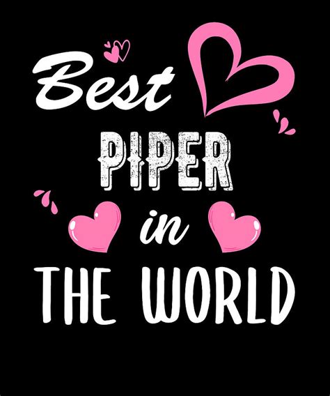 piper name best piper in the world digital art by elsayed atta fine