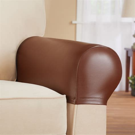 faux leather furniture arm cover collections