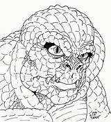 Killer Suicide Croc Coloriages Template sketch template