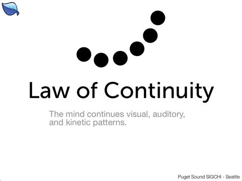 law  continuity  mind
