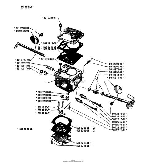 husqvarna ld carburetor fuel  diagram