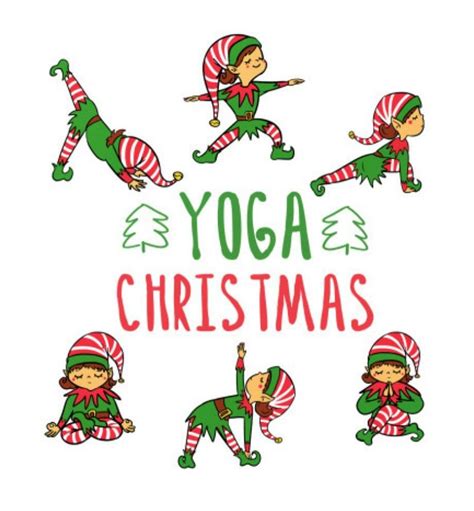 yoga christmas christmas decals christmas school holiday season christmas christmas pictures