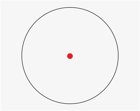 red dot reticle png circle png image transparent png