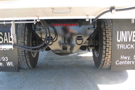 pickup truck rear hitch assembly
