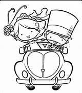 Wedding Coloring Pages Couple Digi Da Colorare Stamps Disegni Matrimonio Kids Sposi Colouring Silhouette Married Just Para Pagine Cute חתן sketch template