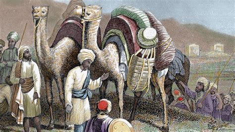 silk road  goods traded   ancient network history