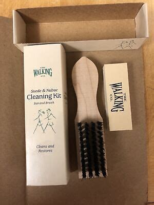 nib  walking  suede nubuc cleaning kit bar  brush  ebay