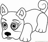 Coloring French Bulldog Pages Color Parade Pet Coloringpages101 Getcolorings Print Printable Online sketch template