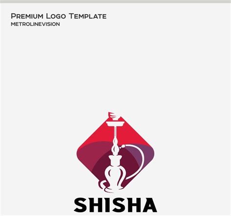 shisha logo template  templatemonster
