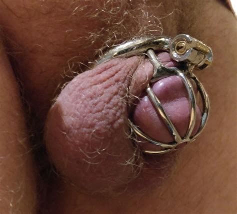 my useless cock in tiny chastity 6 pics xhamster
