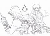 Creed Assassin Coloring Coloriage Pages sketch template